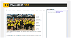 Desktop Screenshot of keilailukerhotupla.fi